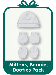 Mittens, Beanie, Booties Pack