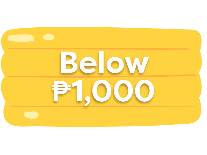 Below 1000