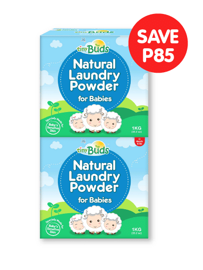 Tiny Buds Natural Laundry Powder For Babies (1kg) Bundle of 2 - Subscription