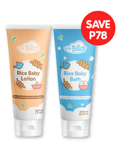 Tiny Buds Rice Baby Bath Tube (200ml) and Rice Baby Lotion (150ml) - Subscription