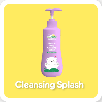 Tiny Buds Natural Baby Cleansing Splash 350ml