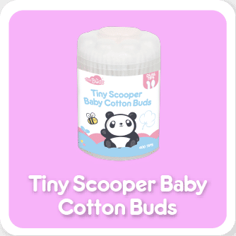 Tiny Buds Tiny Scooper Baby Cotton Buds 400 tips