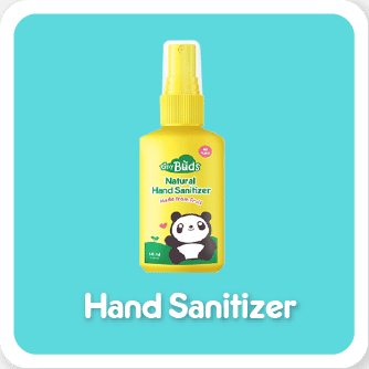 Tiny Buds Natural Hand Sanitizer - Fruit (60ml)