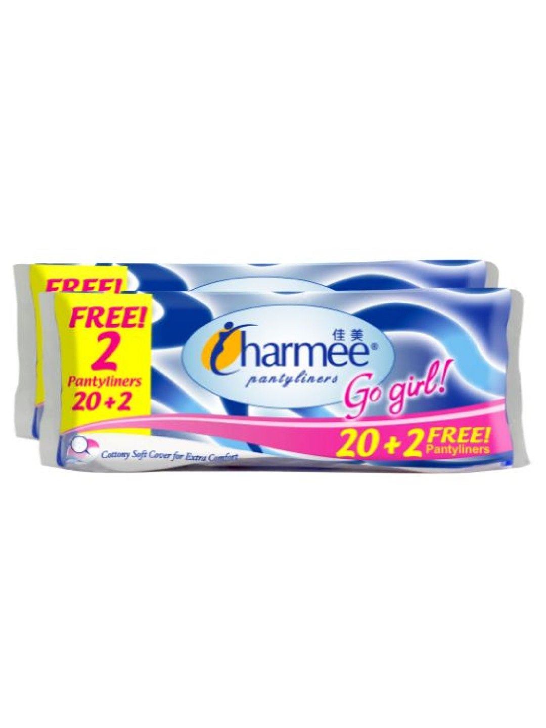 Charmee Go Girl 20+2's (2-pack)