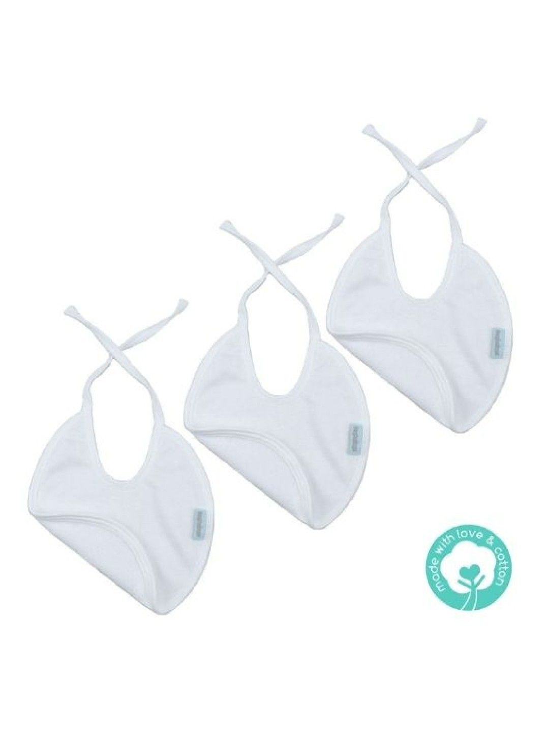 Beginnings Baby Terry Bib Pack (3 pcs)