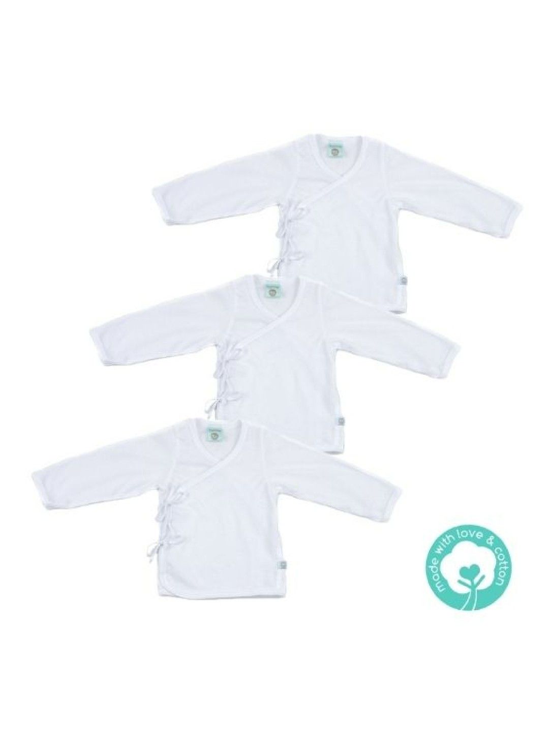 Beginnings Baby Tieside Longsleeve Pack (3 pcs)