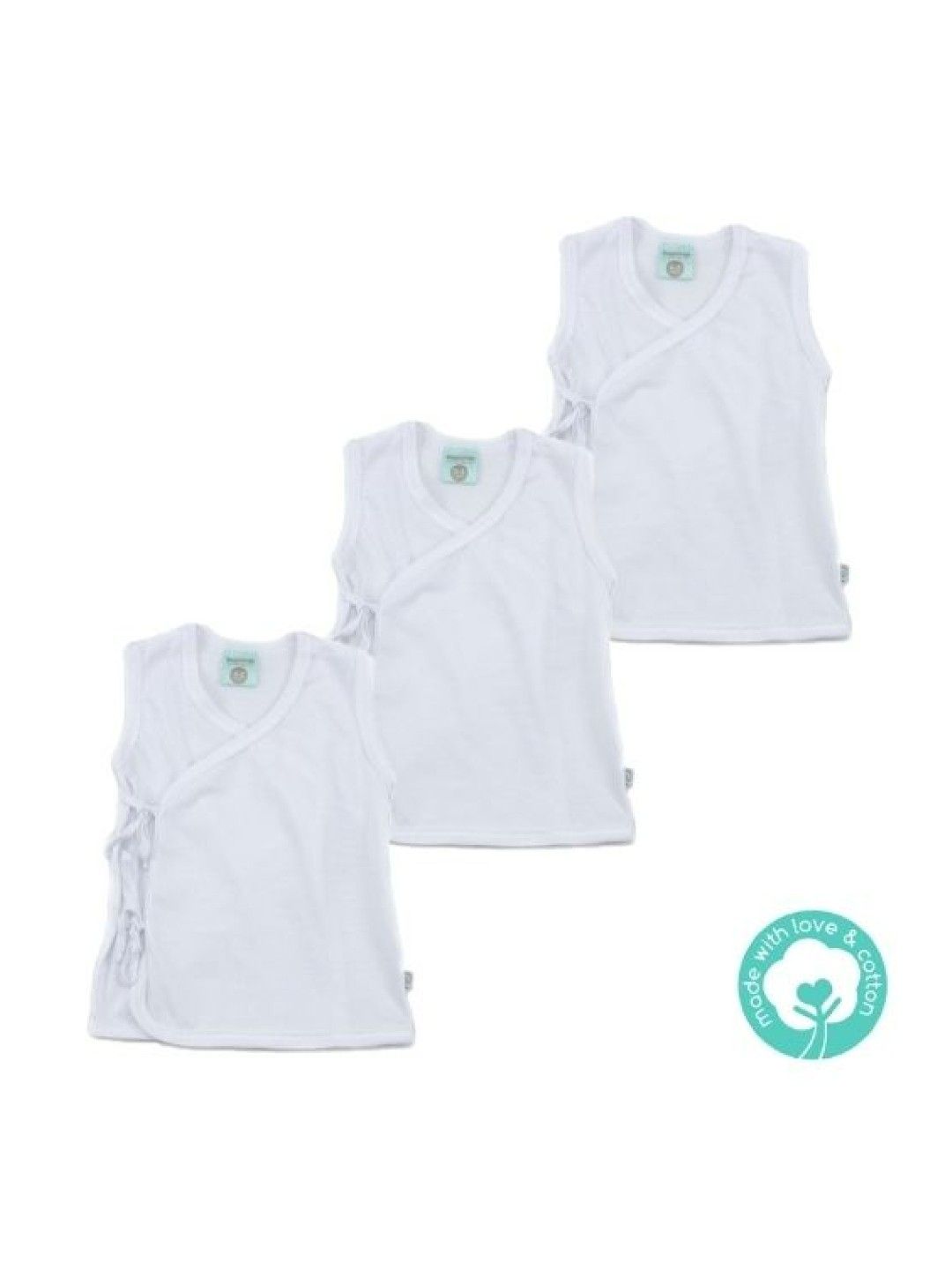 Beginnings Baby Tieside Sleeveless Pack (3 pcs)