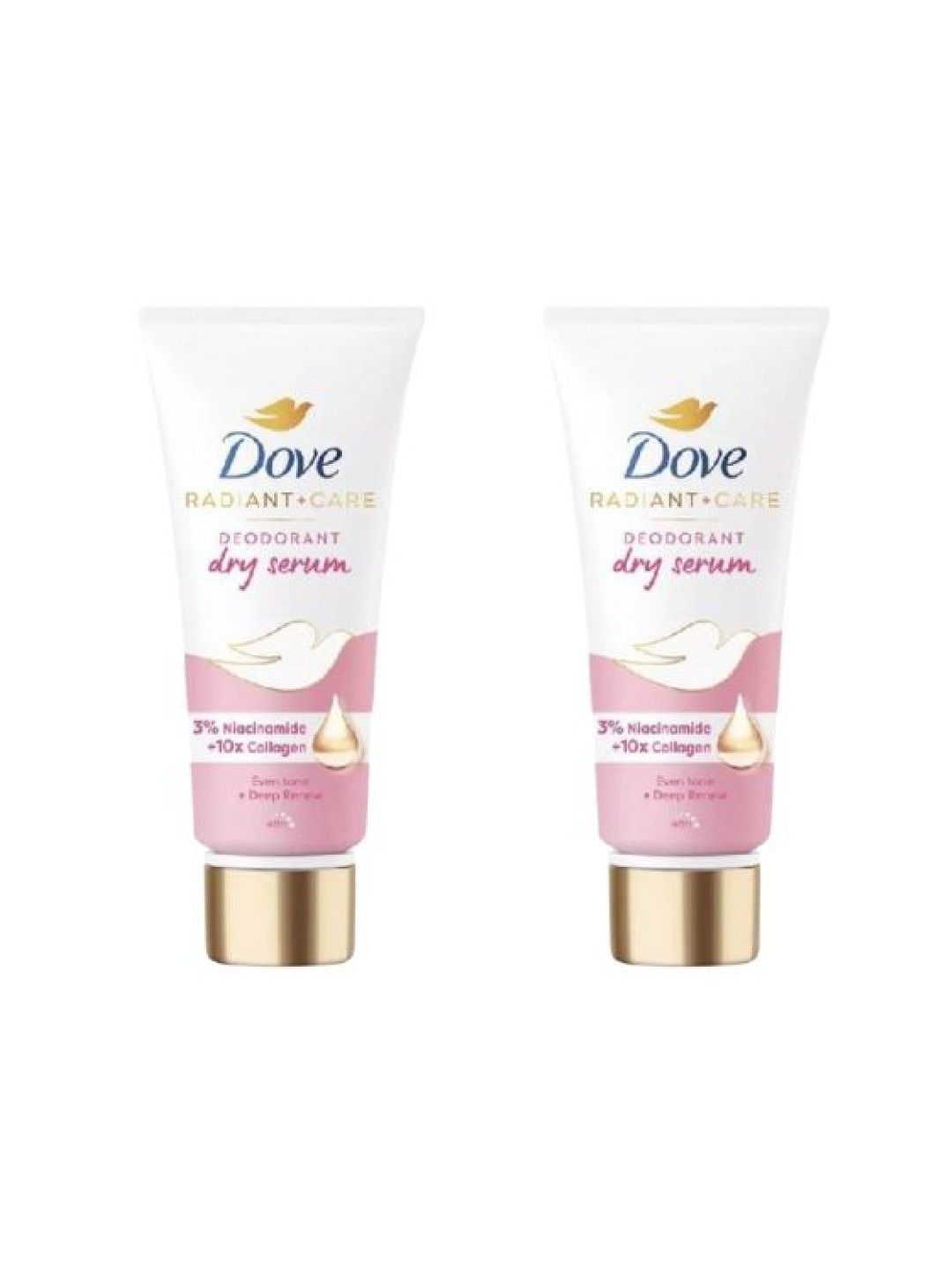 Dove [Bundle of 2] Radiant + Care Deodorant Dry Serum Deep Renew (40ml) (No Color- Image 1)