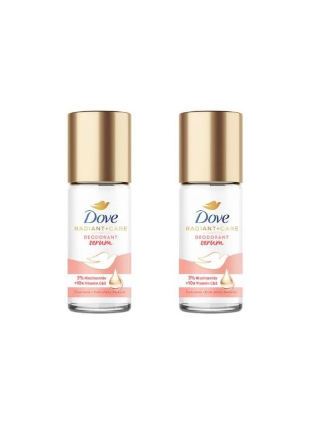 Dove [Bundle of 2] Radiant + Care Deodorant Serum Roll-on Dark Marks Reducer (45ml)