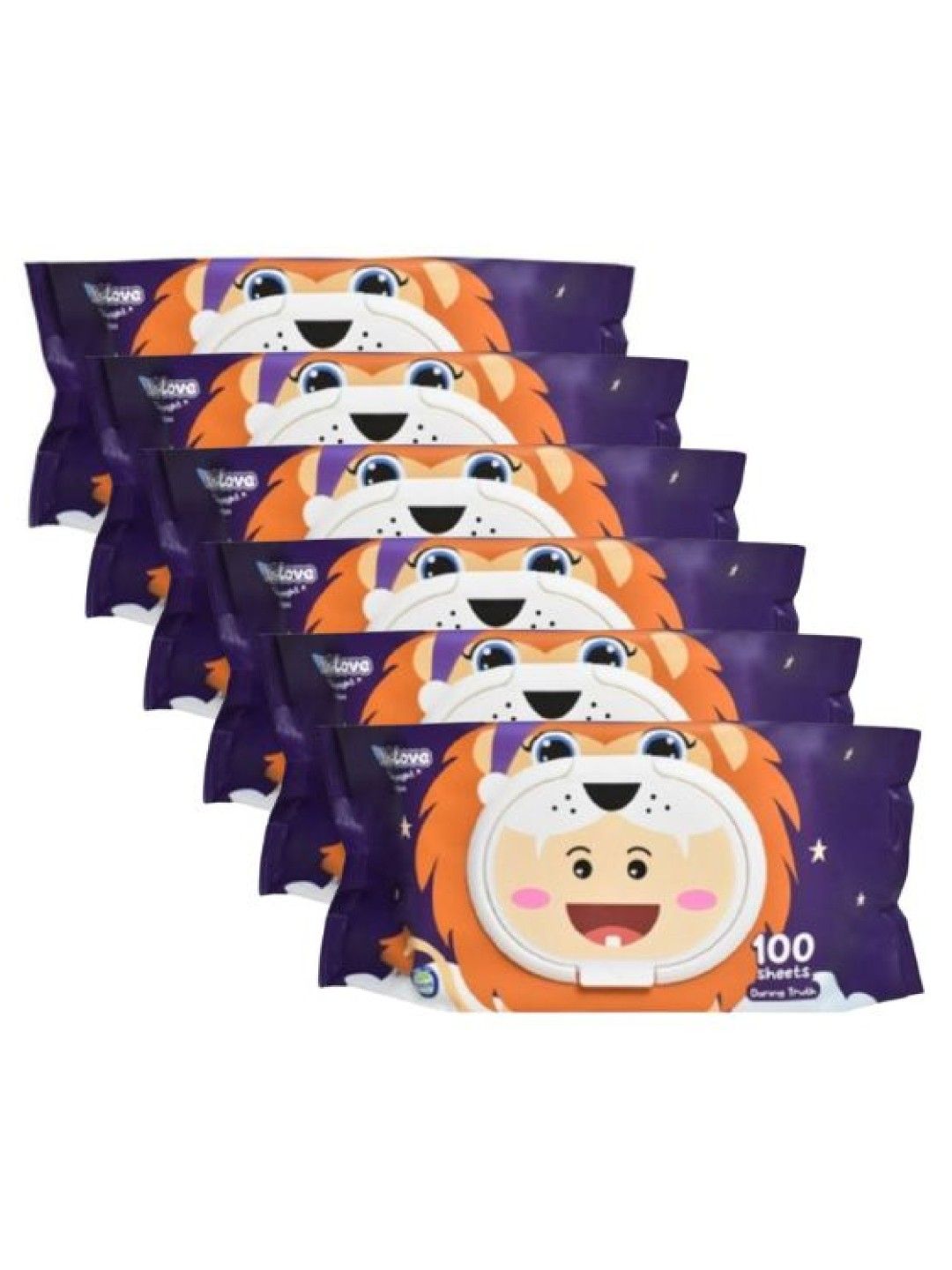 Uni-love [Bundle of 6] Slumbernight Baby Wipes (Daring Truth) 100's (No Color- Image 1)