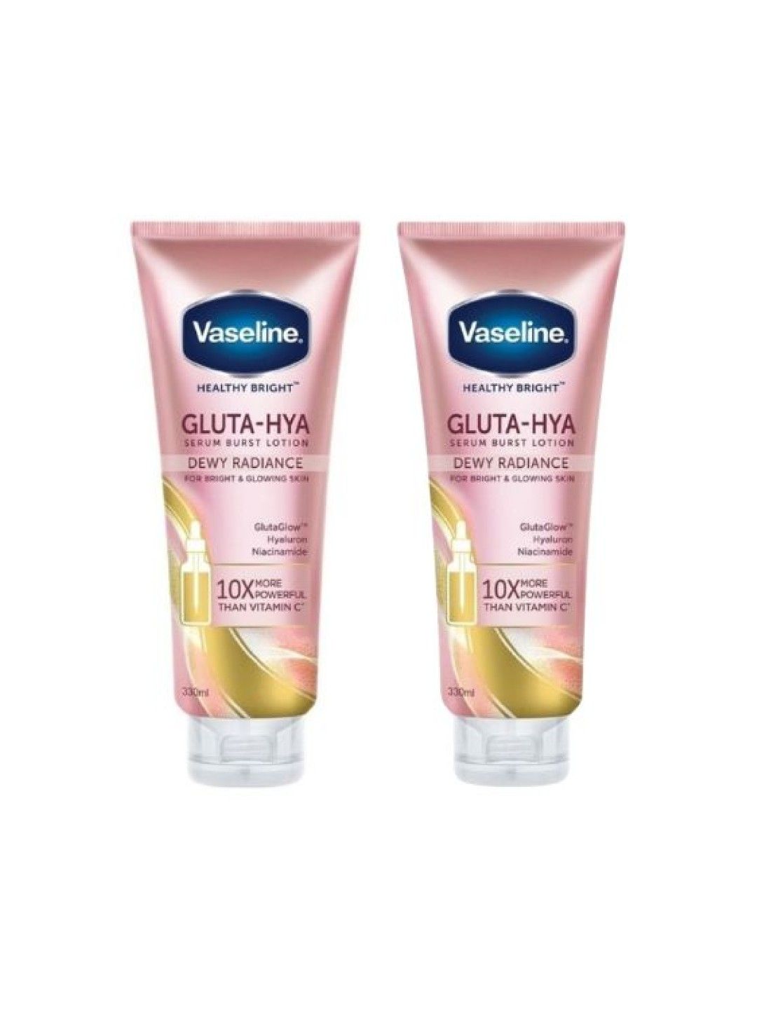 Vaseline [Buy 1 Take 1] Gluta Hya Serum Burst Dewy Radiance (330ml)