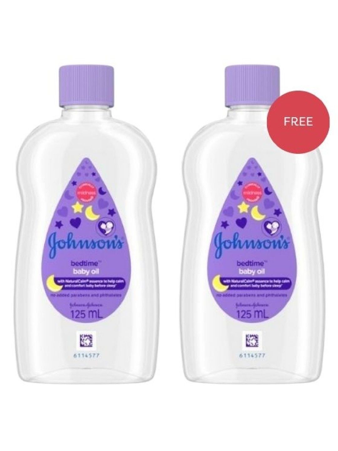 Johnson's [Buy 1 Take 1] Bedtime Baby Oil (125ml) (No Color- Image 1)