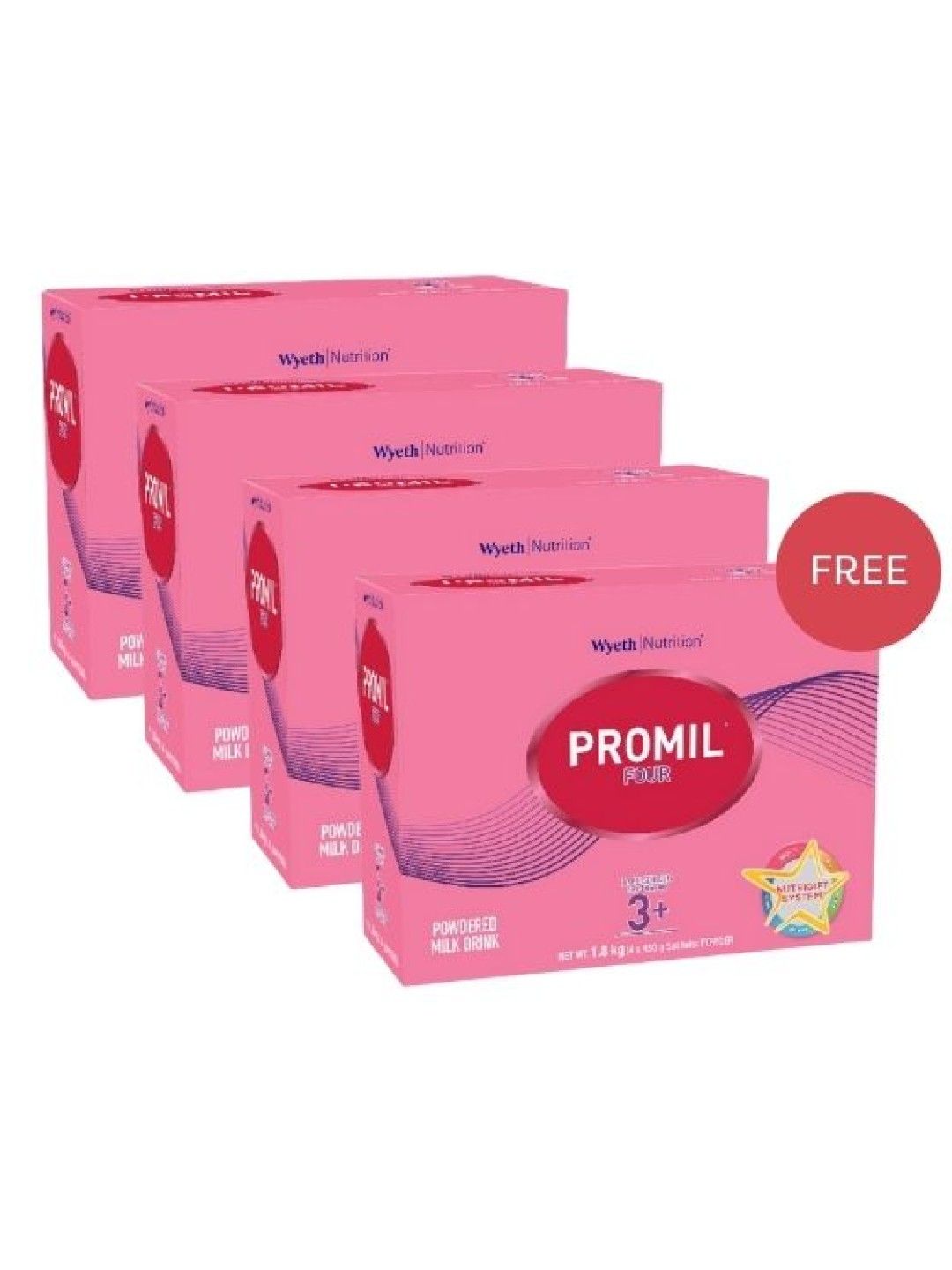 Promil [Buy 3 Take 1] Promil Four (1.8kg)