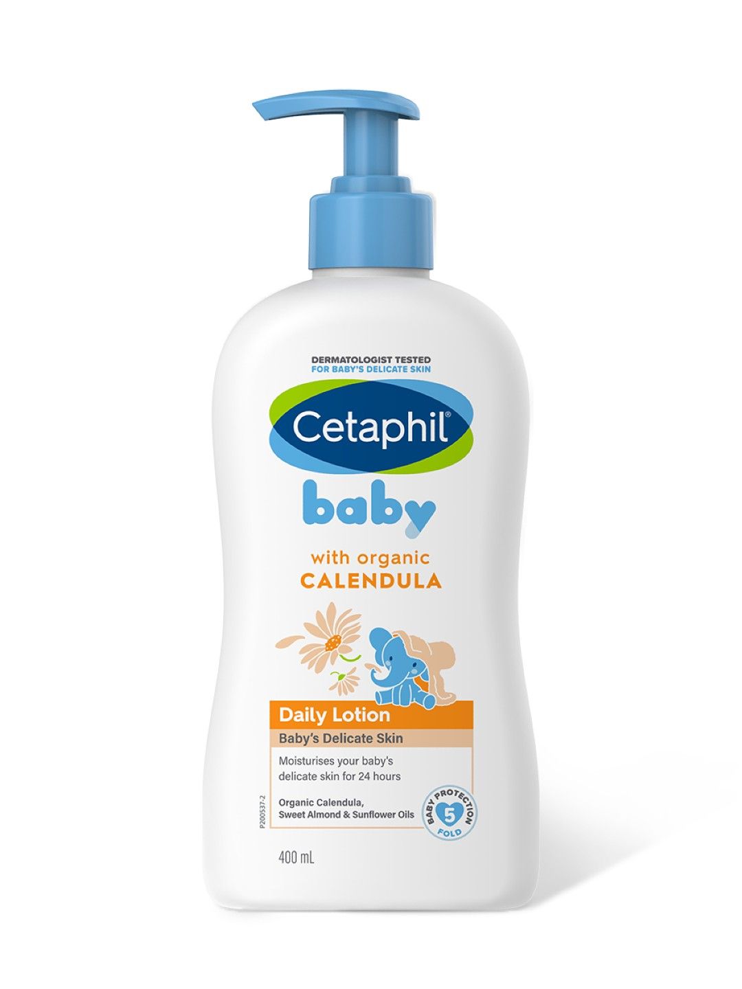 Cetaphil Baby Daily Lotion with Organic Calendula - 400ml