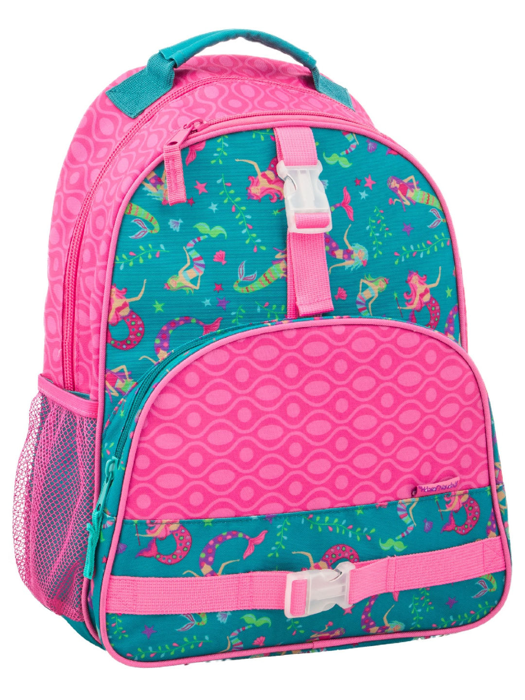 Stephen Joseph Mermaid All Over Print Backpack (Teal- Image 1)