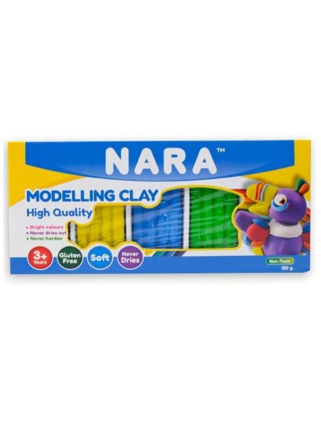 Nara Modelling Clay 5 Colors (120g) edamama