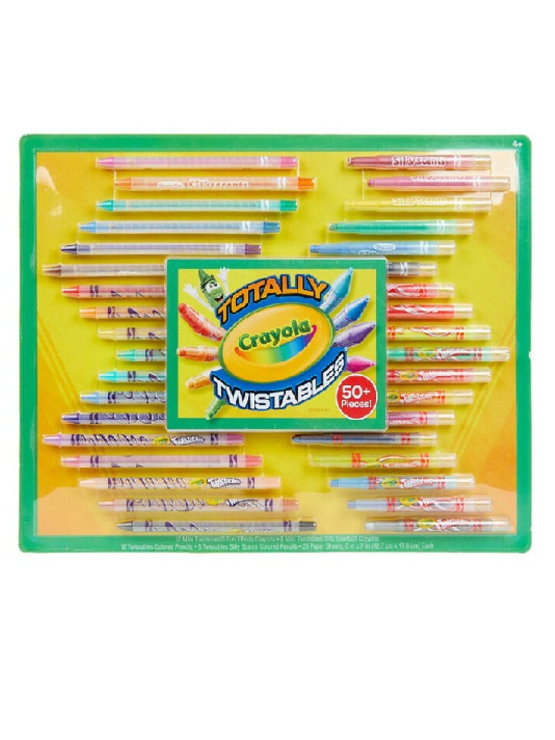 Crayola Totally Twistables Crayons & Colored Pencils Set (50+ Pieces) (No Color- Image 1)