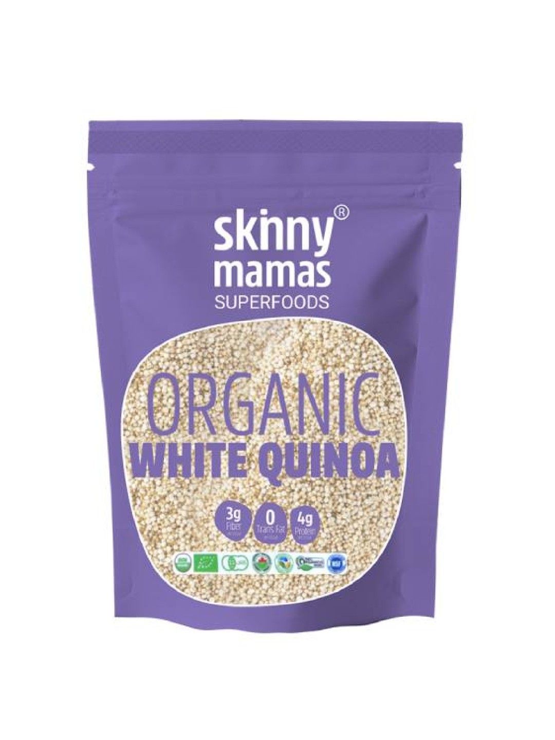 Skinny Mamas Organic White Quinoa (500g) (No Color- Image 1)