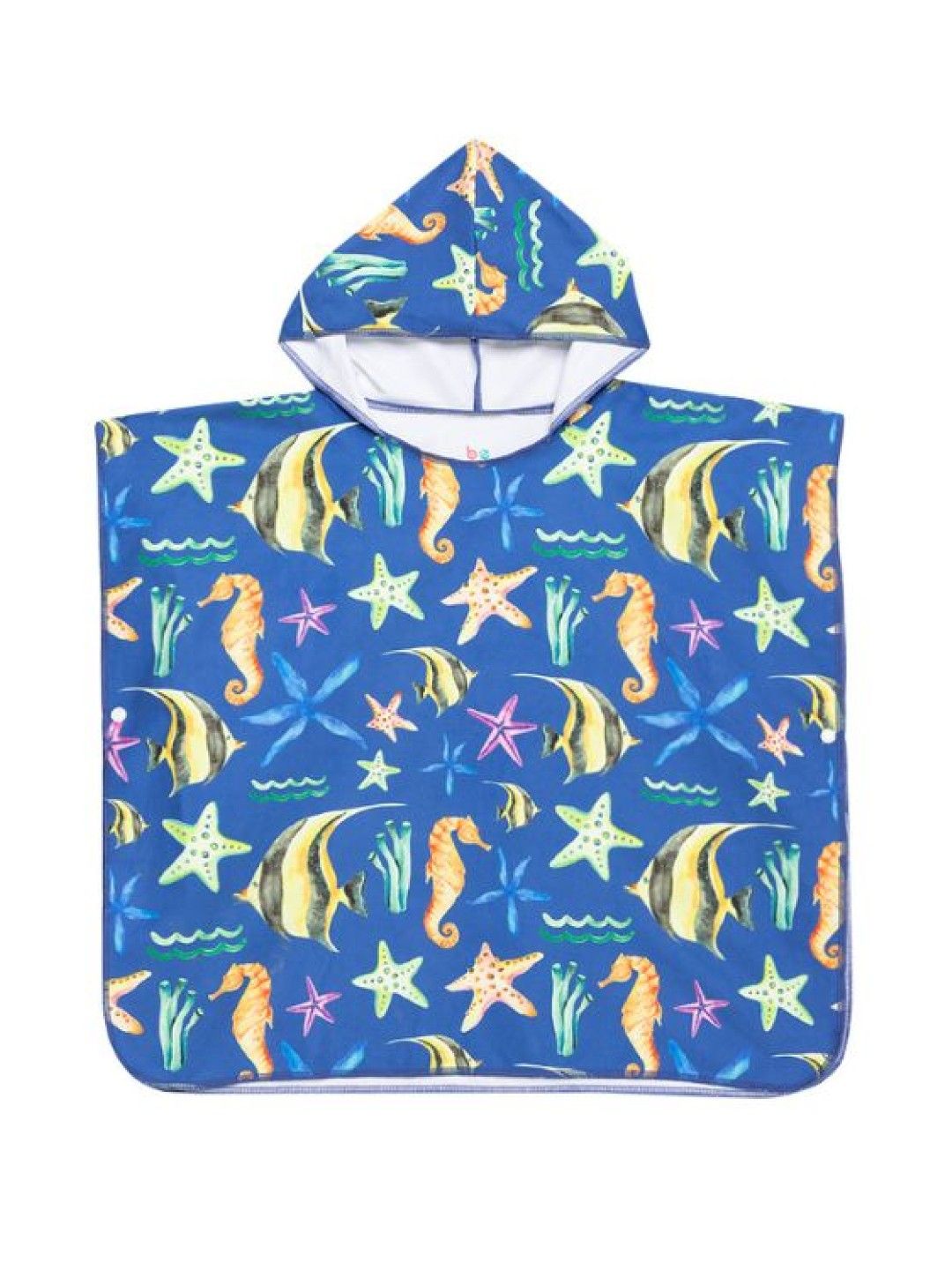 bean fashion Anina Rubio Seahorse Print Beach Poncho (Multicolor- Image 2)