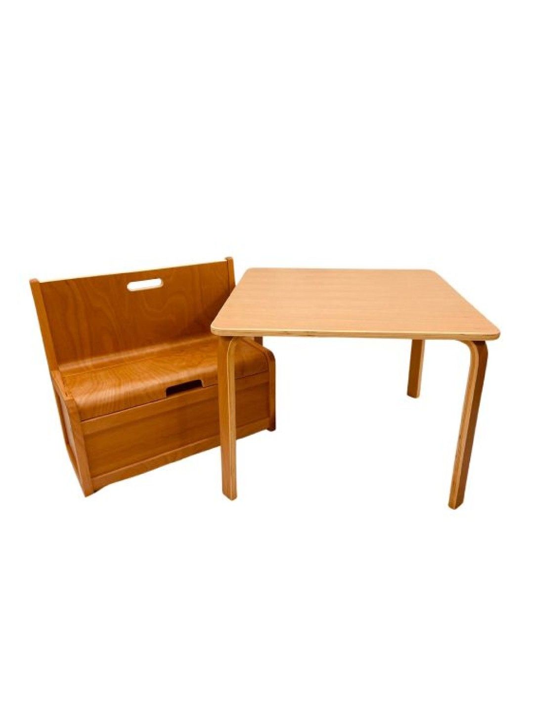 Hamlet Kids Room Ellie Kids Table and Chair set (1 Table + 1 Storage Bench) (No Color- Image 1)
