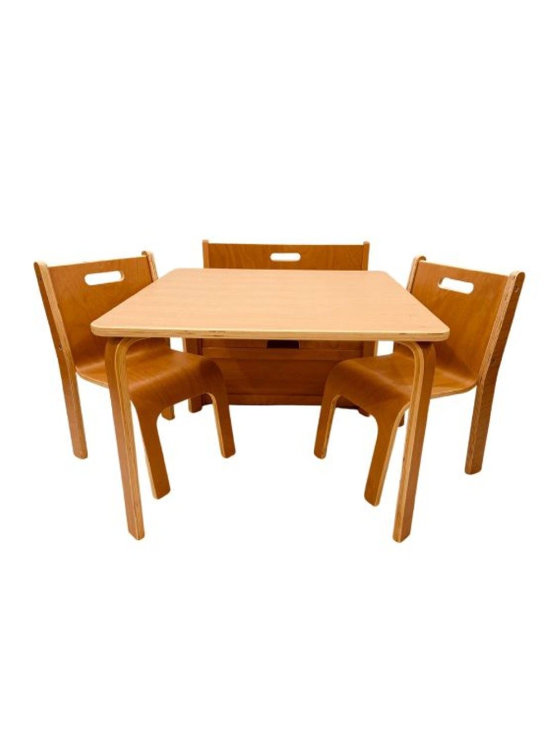 Hamlet Kids Room Ellie Kids Table and Chair set (1 Table + 1 Storage Bench + 2 Chairs) (No Color- Image 1)
