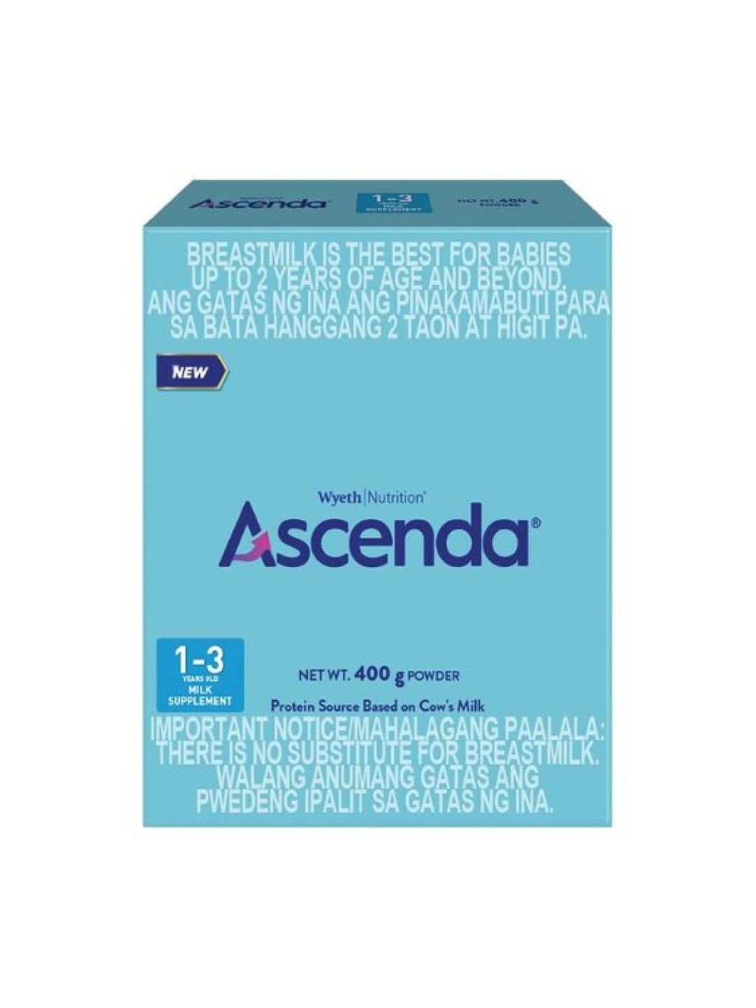 Ascenda 1-3 years old Milk Supplement (400g)