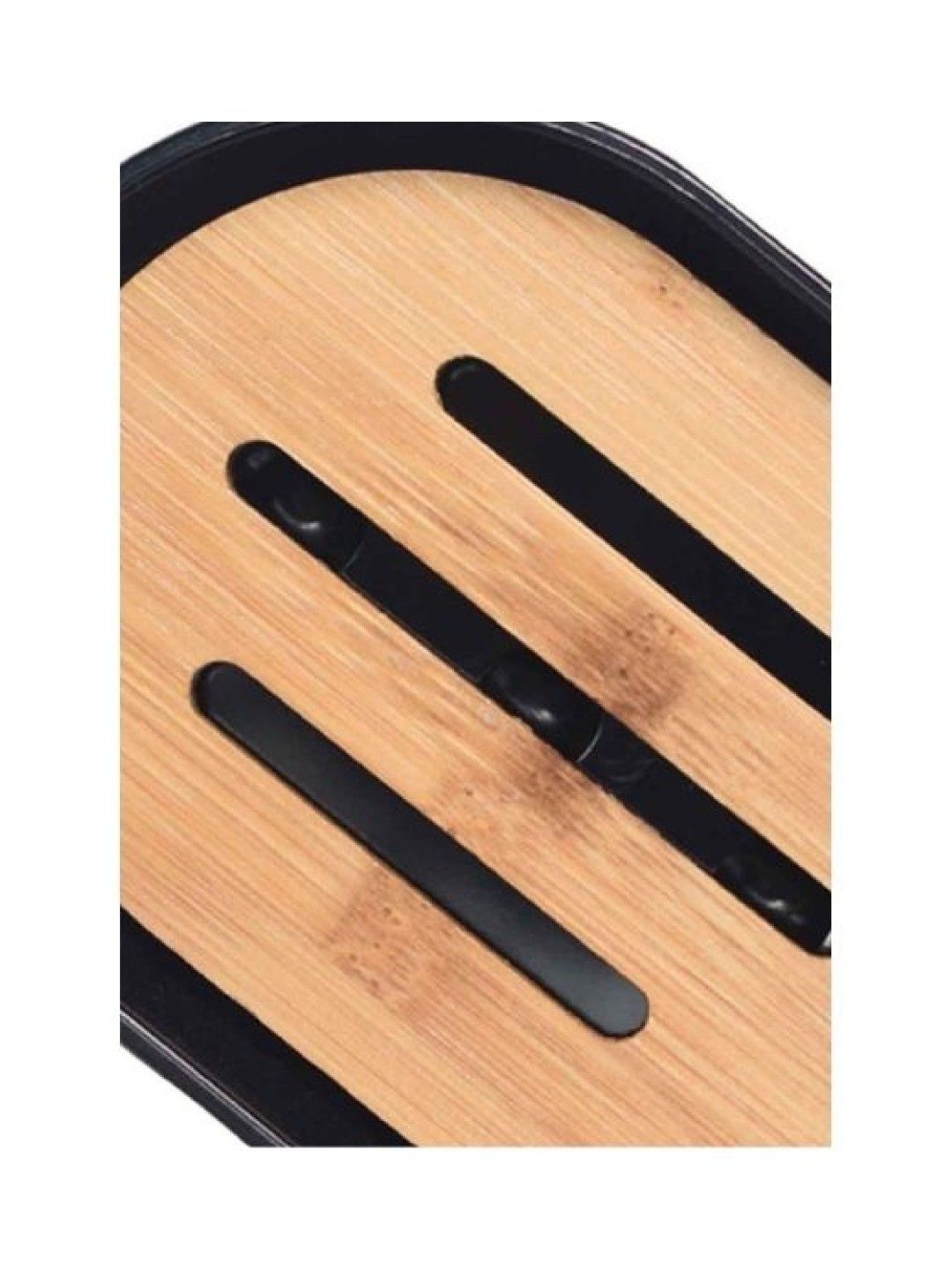 Sunbeams Lifestyle Primeo Premium Bamboo Soap Dish (Black- Image 3)