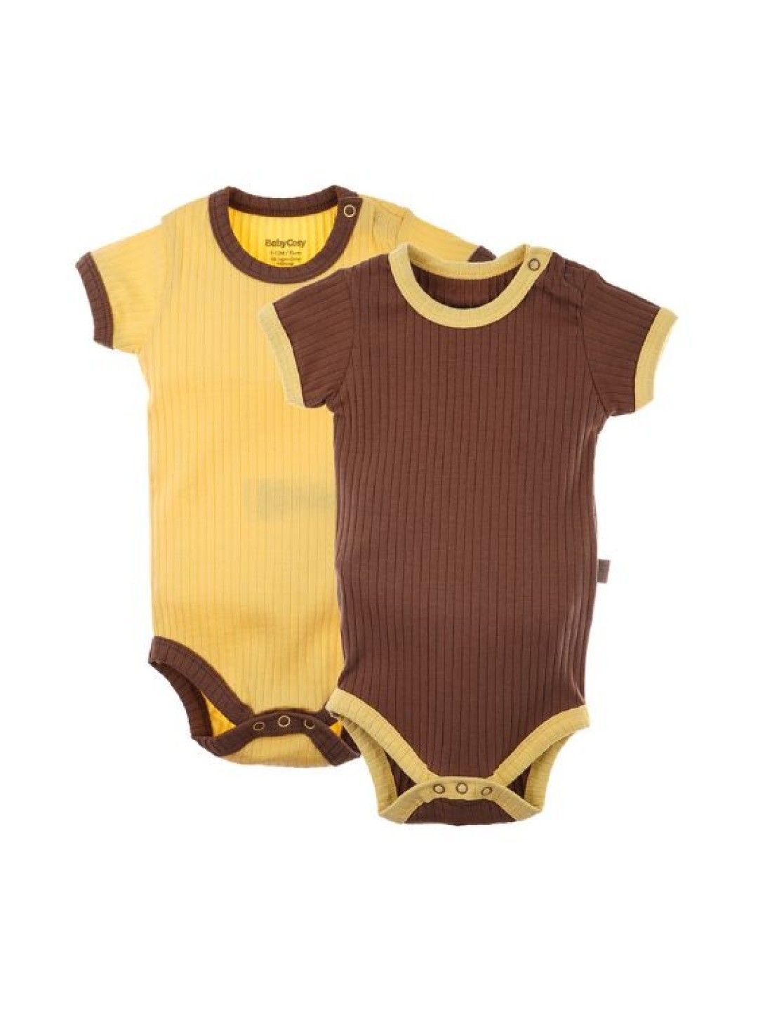 bean fashion Babycosy Organic Shortsleeves Bodysuit Set of 2