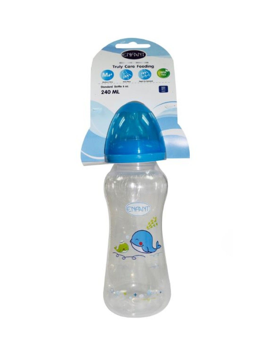 Enfant Feeding Bottle (240ml) (Blue- Image 2)