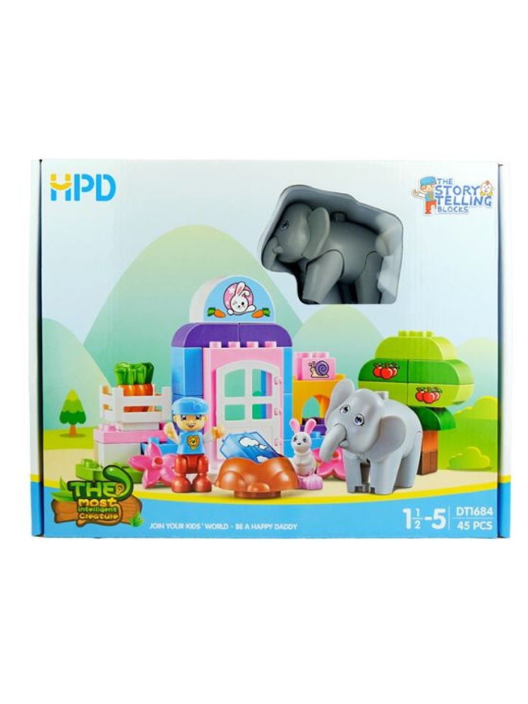 HPD The Most Intelligent Creature 45-piece Set (No Color- Image 2)