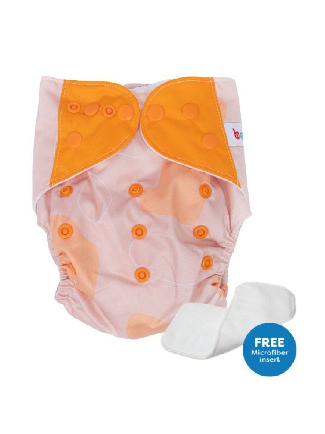 bean fashion Snappies Little Bean Orange Cloth Diaper (No Color- Image 1)