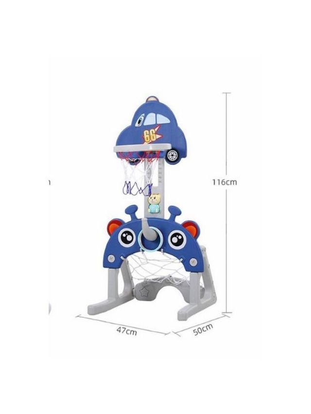 Hungry Hippo PH Car 5in1 Basketball Stand (Blue)