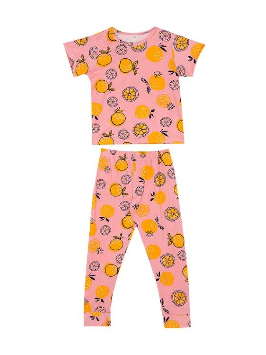 bean fashion Printed Fruits Shortsleeves Pajama Set (Pink- Image 2)