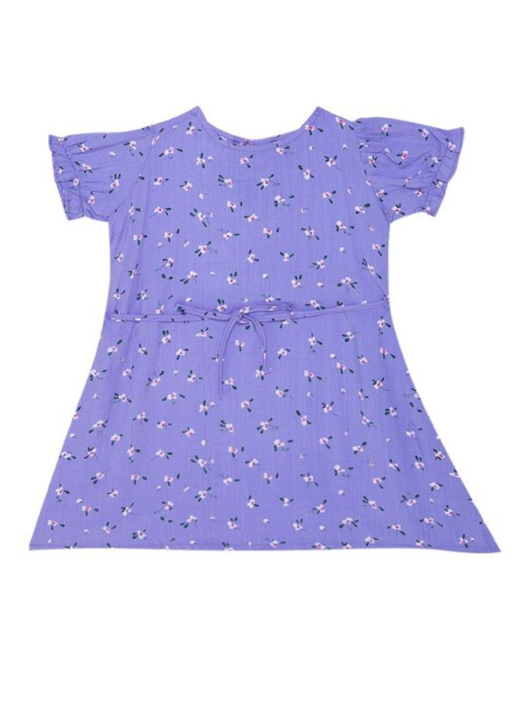 bean fashion Floral Woven Dress (Lilac- Image 3)