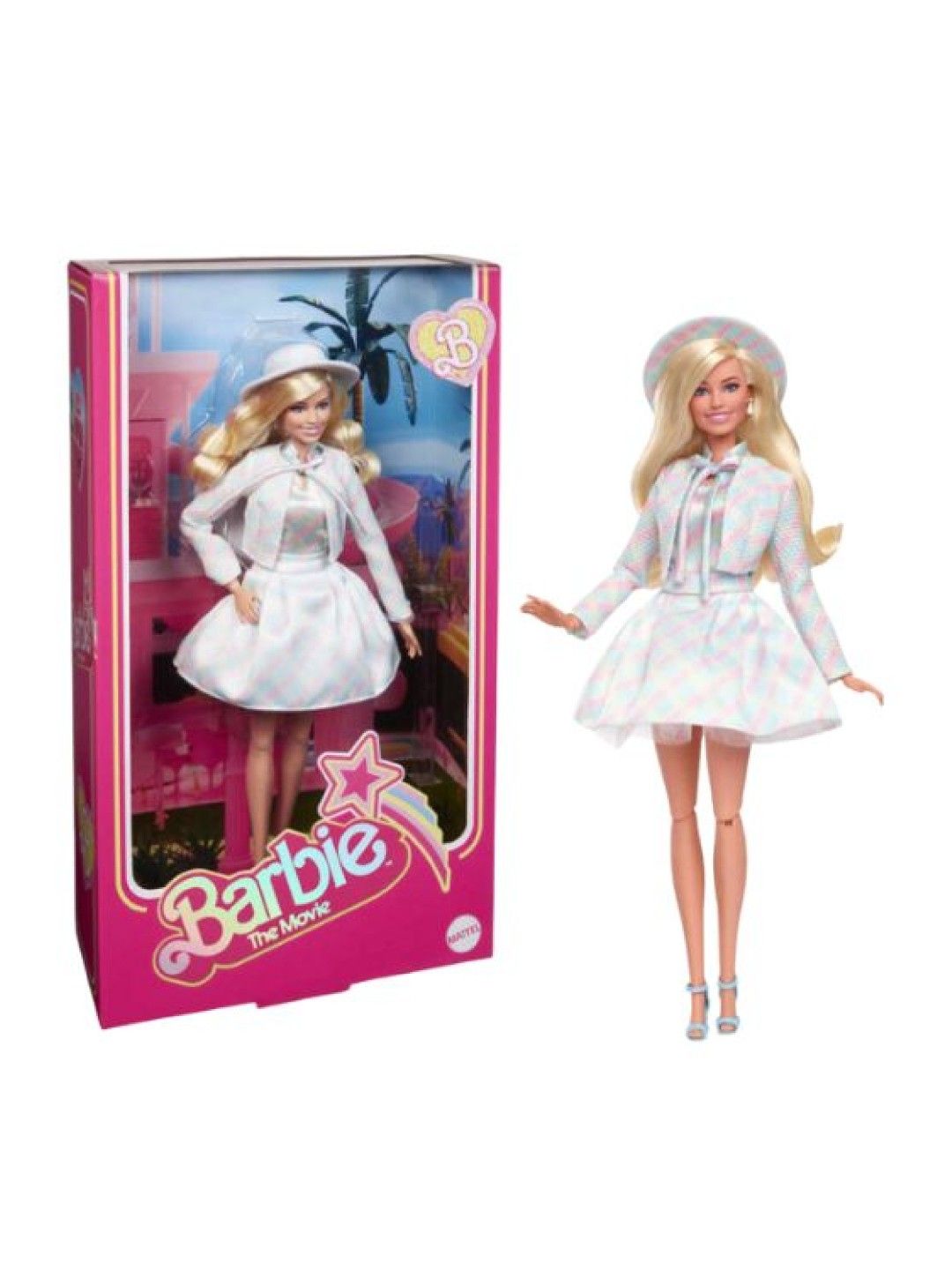 Barbie Doll in Plaid Matching Set, Barbie The Movie (No Color- Image 1)