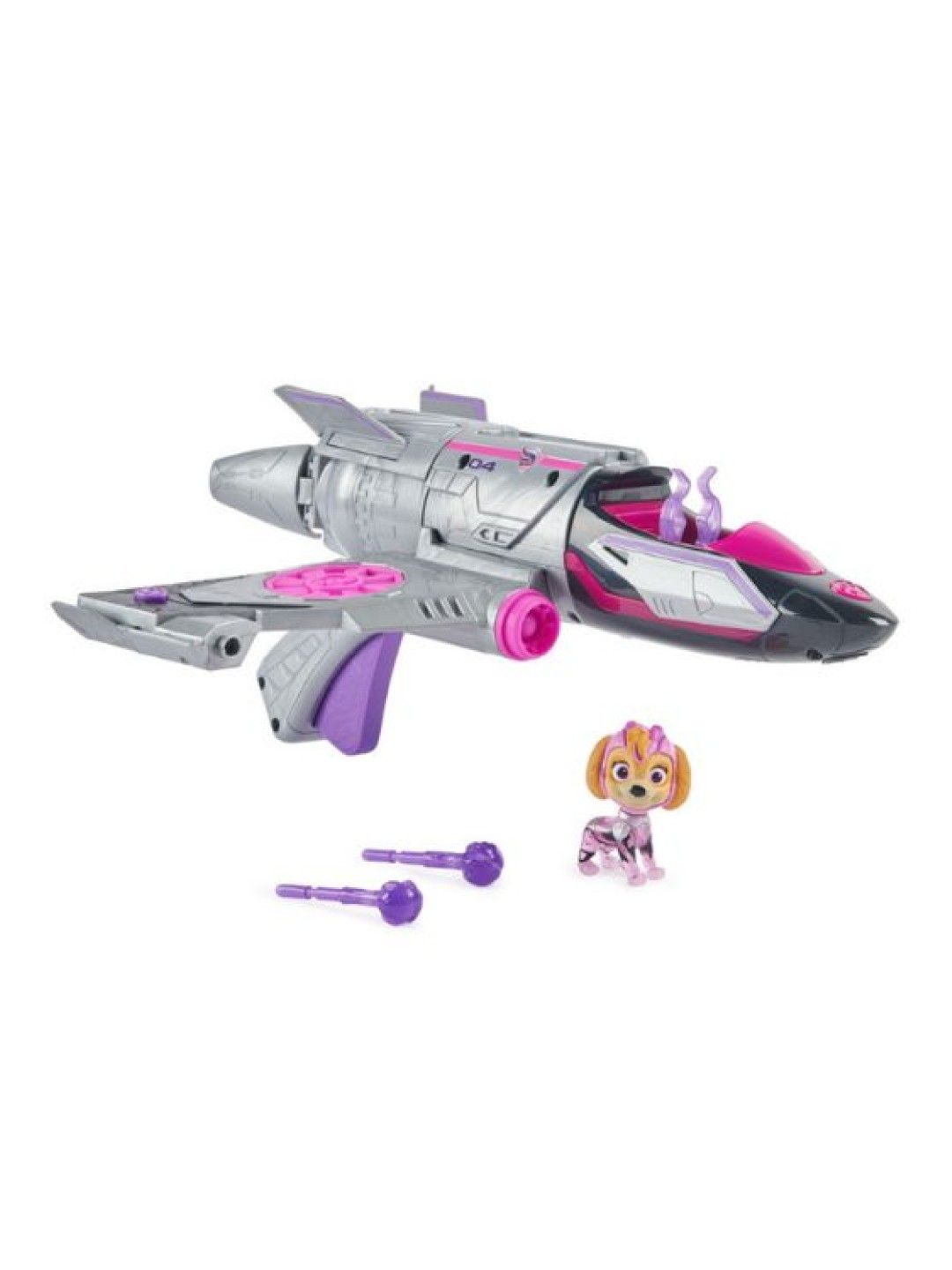 Paw Patrol Mighty Movie Vehicle Skye Deluxe (Multicolor- Image 2)