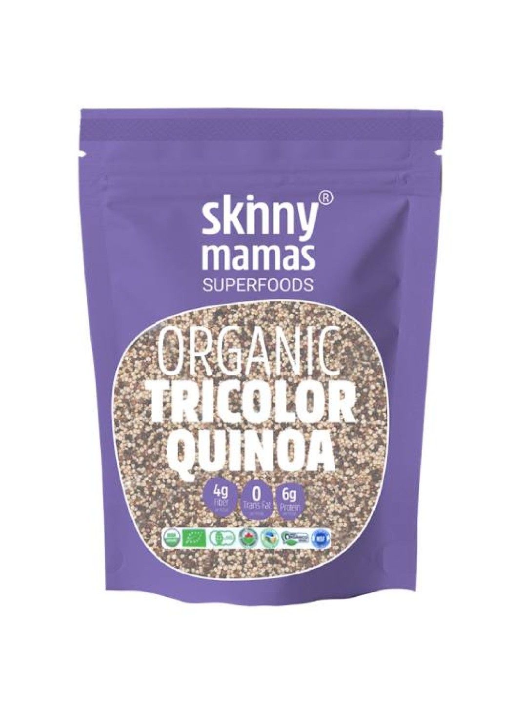 Skinny Mamas Organic Tricolor Quinoa (500g) (No Color- Image 1)