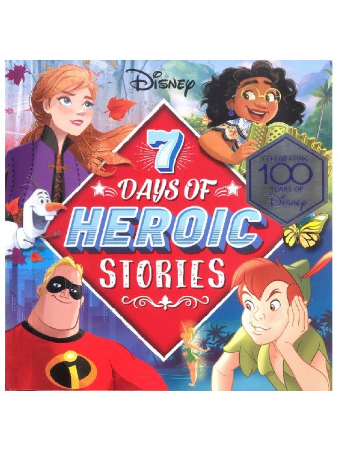 Learning is Fun Disney 7 Days of Heroic Stories (No Color- Image 1)