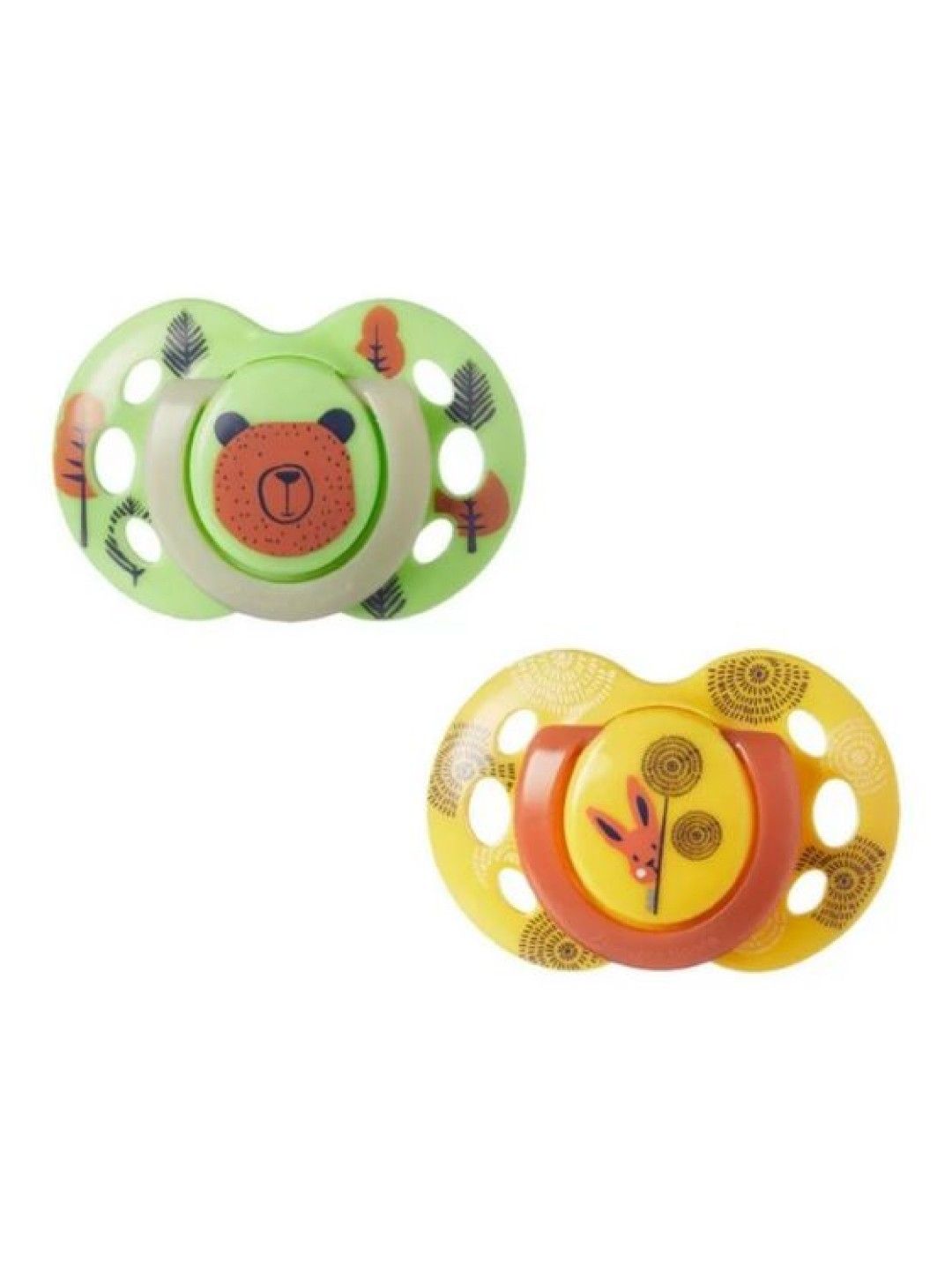 Tommee Tippee Fun Friends Soft Silicone Soother 6-18m (2 pack) (No Color- Image 2)