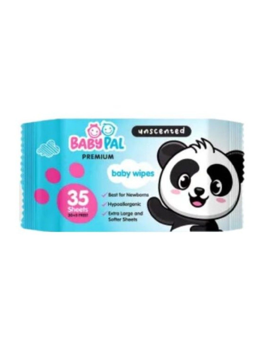 BabyPal Premium Unscented Baby Wipes (35s) (No Color- Image 1)