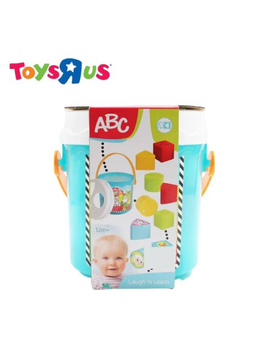 Toys R Us ABC Laugh 'N Learn Colorful Shape Sorting Bucket (No Color- Image 1)