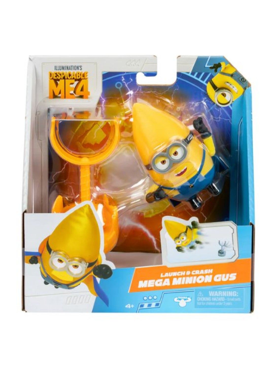 Despicable Me 4 Mega Minion Gus - Launch & Crash (No Color- Image 3)