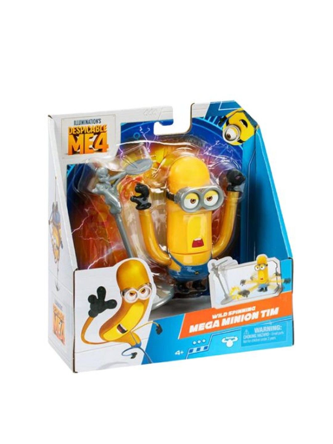 Despicable Me 4 Mega Minions Tim - Wild Spinning (No Color- Image 4)