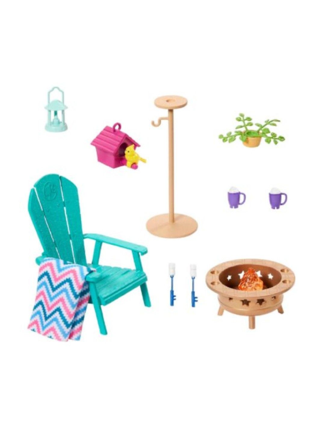 Barbie Furniture and Accessory Pack Mini Playset - Backyard (No Color- Image 3)