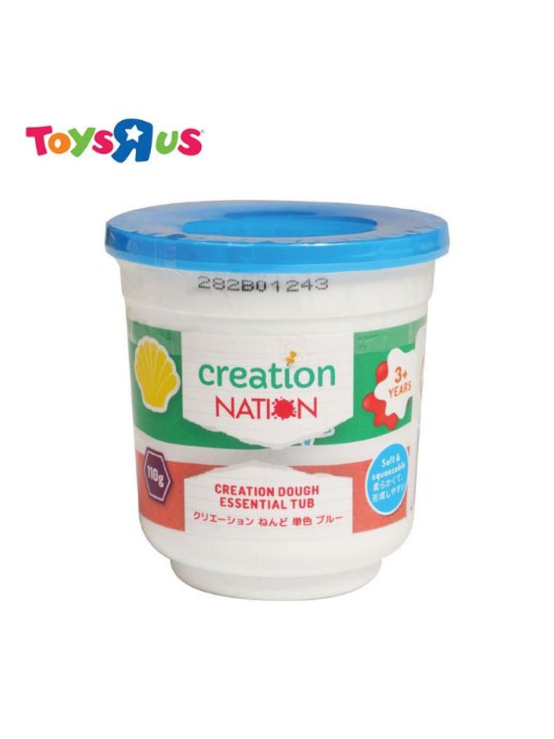 Toys R Us Creation Nation Creation Dough Essential Tub 110g (Blue- Image 1)