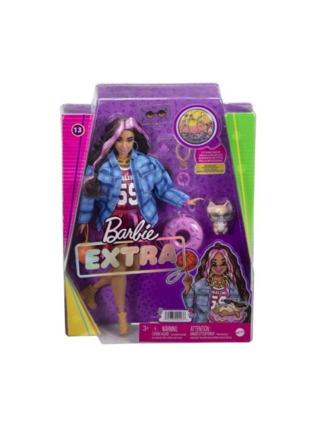 Barbie Extra Doll With Pet Corgi (No Color- Image 4)