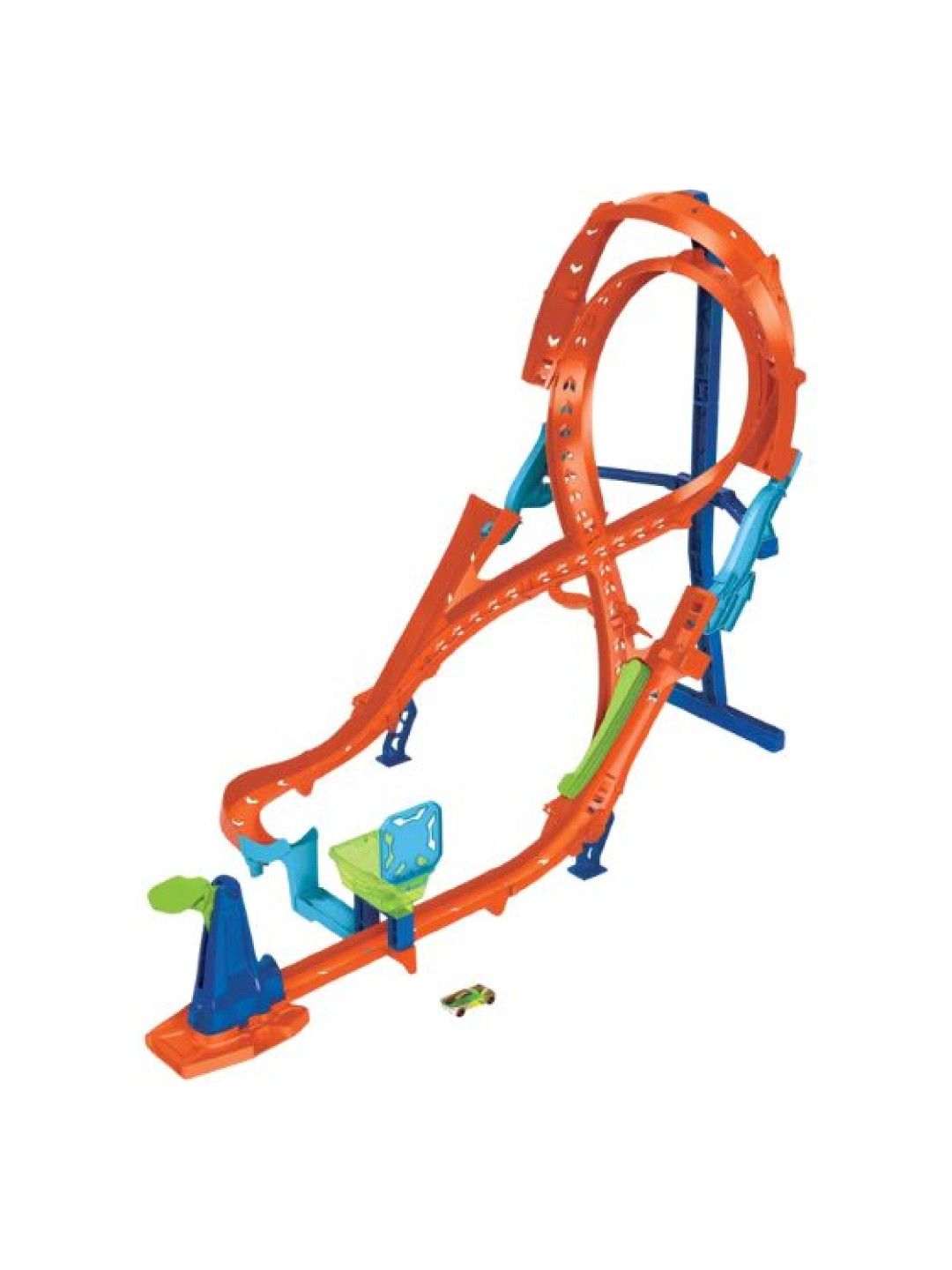 Hot Wheels Action Vertical Figure 8 Track Set (No Color- Image 1)
