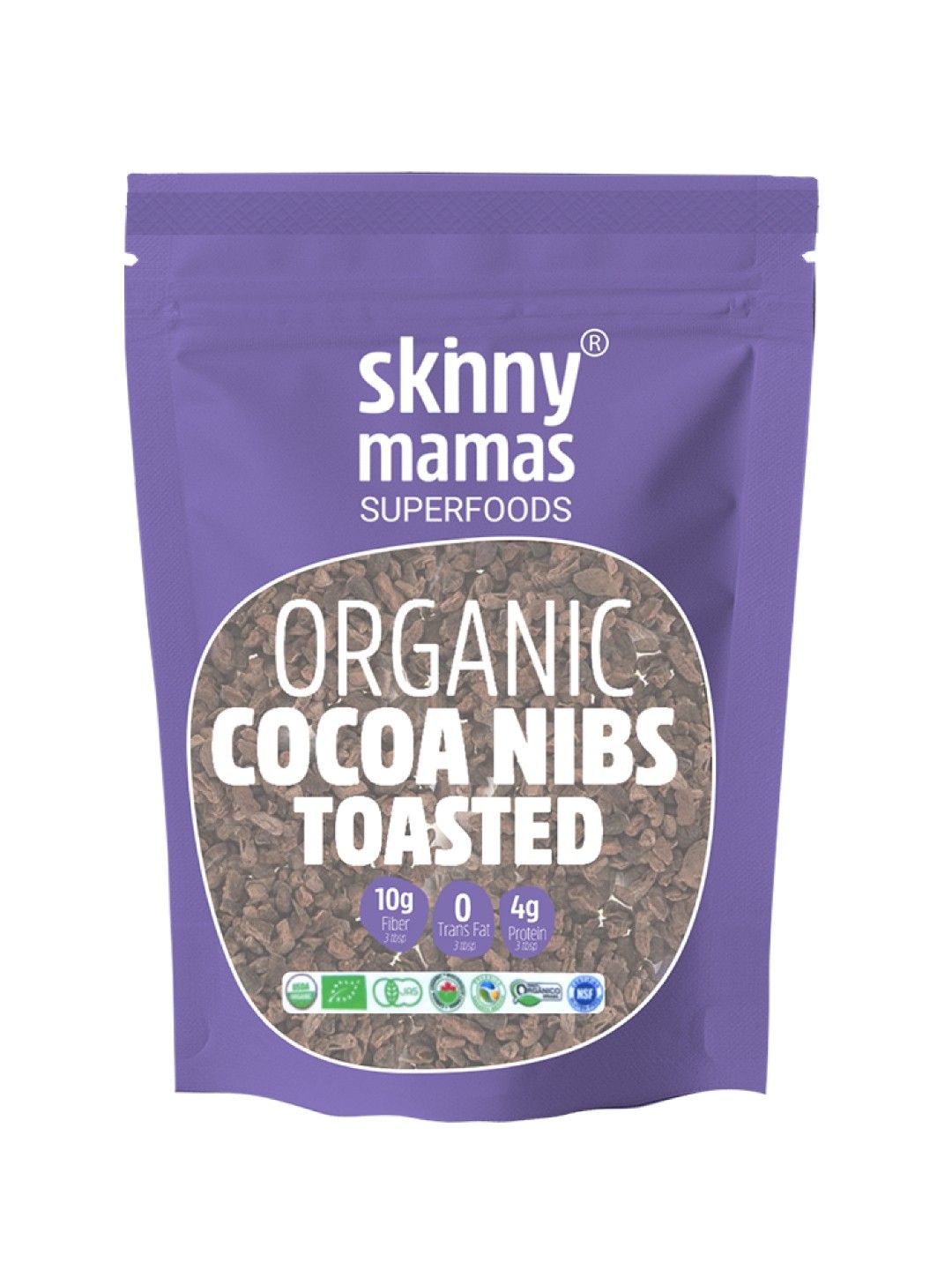 Skinny Mamas Roasted Cacao Nibs (500g) (No Color- Image 1)