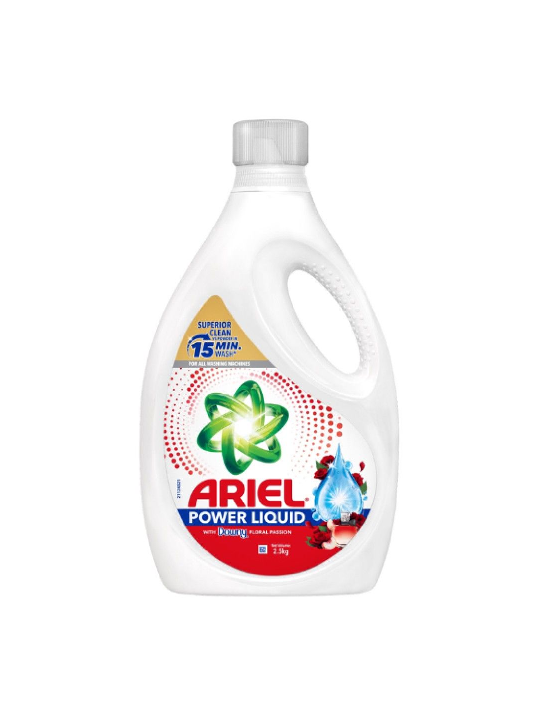 Ariel Liquid Laundry Detergent Floral Passion Bottle (2.5kg) (No Color- Image 1)