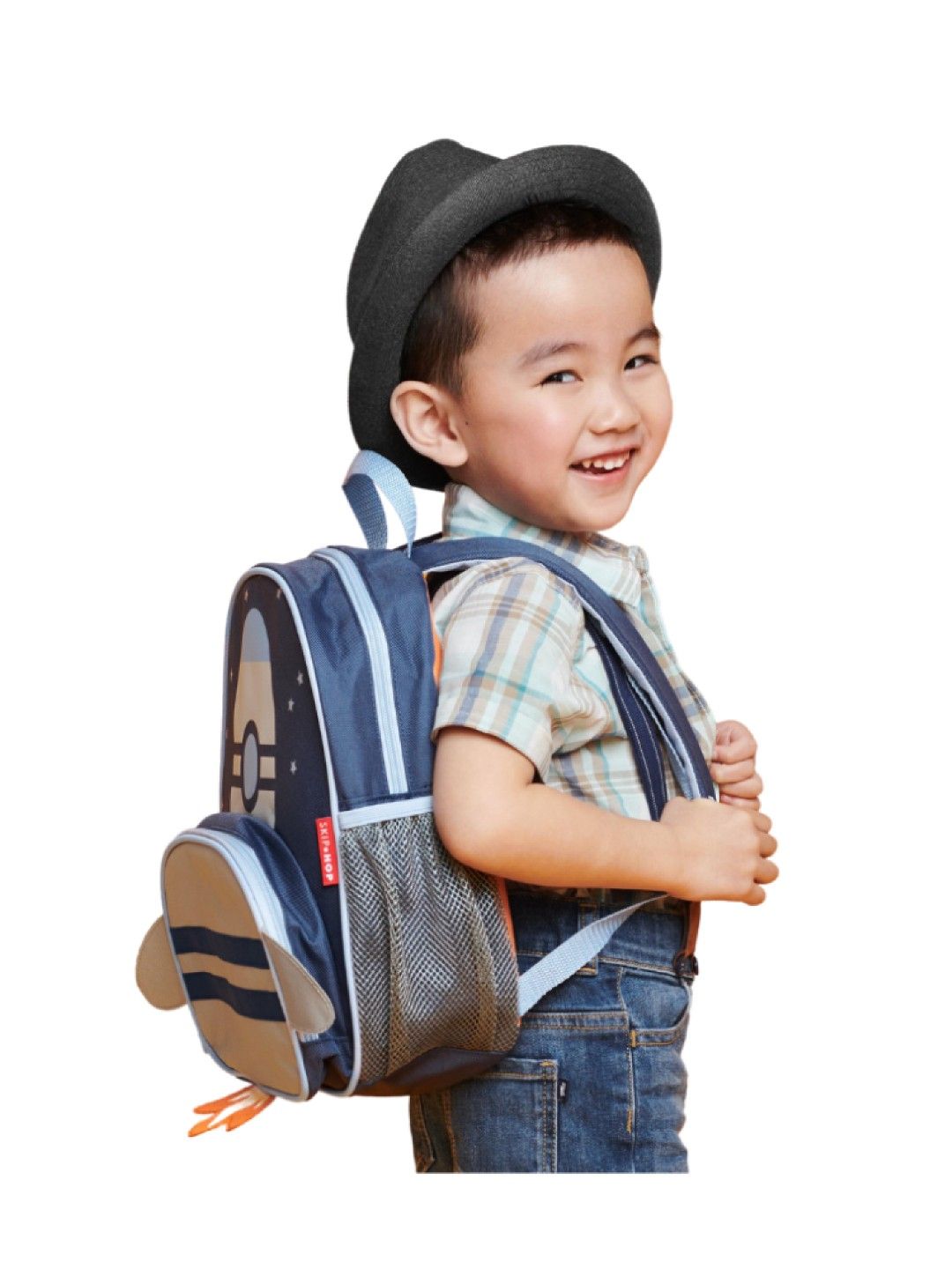 Skip Hop Spark Style Little Kid Backpack - Rocket (No Color- Image 3)